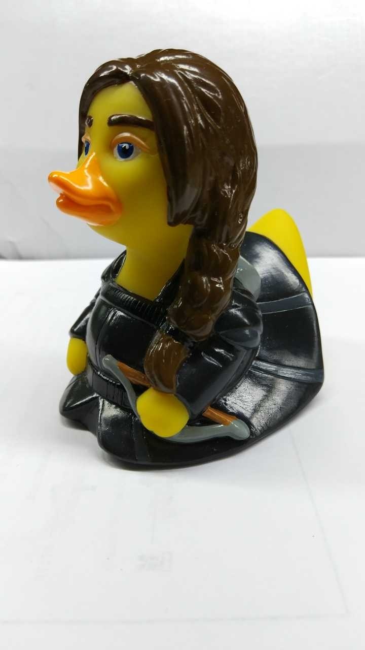 CelebriDucks  THE HUNGER GAMEBIRD  _Quackniss Everduck  Ducking Jay