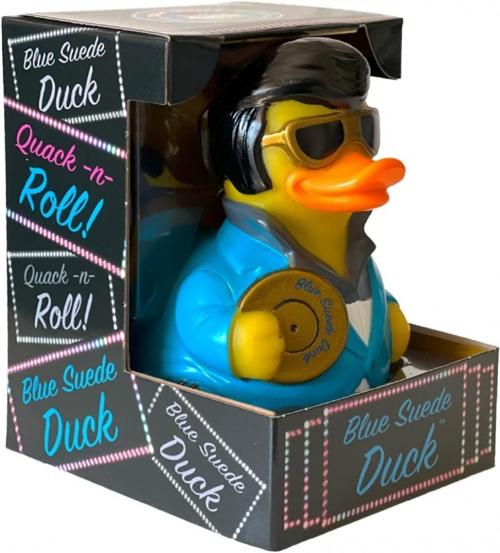 CelebriDucks BLUE SUEDE DUCK