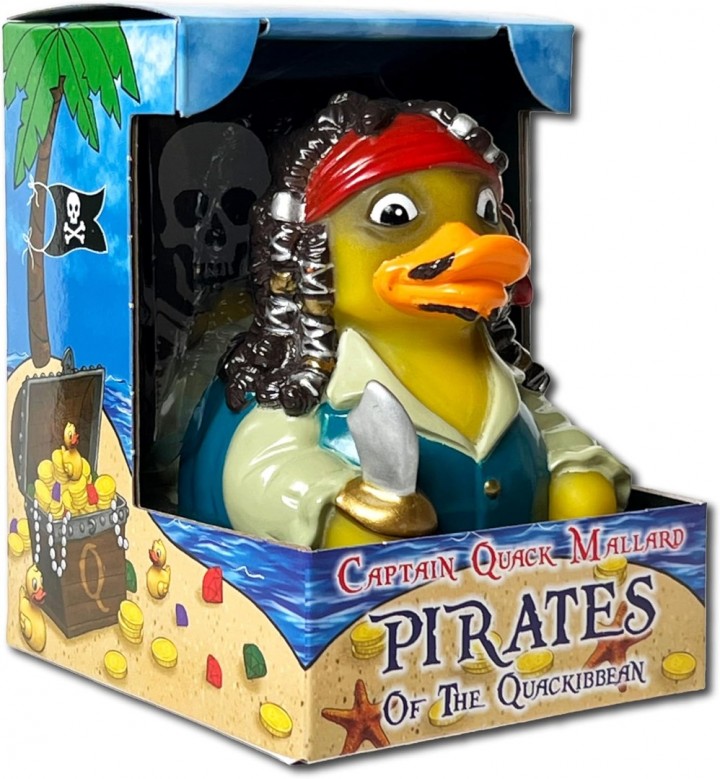 CelebriDucks CAPTAIN QUACK MALLARD _ Pirate of the Quackibbean